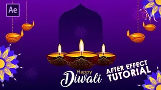 HOW TO CREATE A DIWALI WISHES TEMPLATE IN AFTER EFFECT CC  II  AFTER EFFECT II PREMIERE II