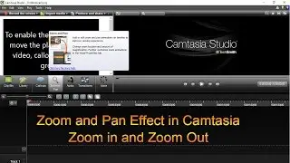 how to zoom in camtasia Studio 8   Zoom and Pan do I zoom in my video Zoom and Pan Effect in Camtasi