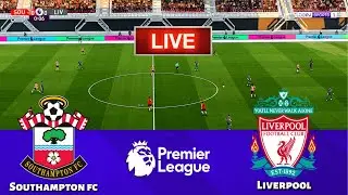 LIVE🔴| Southampton F.C. vs Liverpool F.C.  - Premier League 2024/25 | PES 21 Simulation