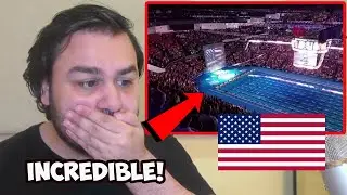 British Reaction To U.S Fans Singing National Anthem When Mic Fails