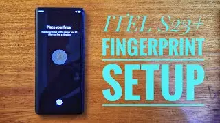 Itel s23 plus fingerprint setup.