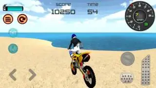 Motocross Beach Jumping 3D  Walkthrough GamePlay Android Game