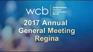 WCB 2017 Annual General Meeting