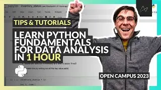 Learn Python Fundamentals for Data Analysis In 1 Hour