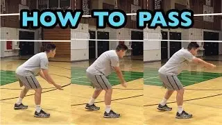 Passing FUNDAMENTALS - How to PASS Volleyball Tutorial (part 1/6)