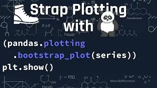 Pandas Plotting Bootstrapping Method | Tutorial