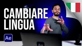 Come CAMBIARE lingua ad After Effects CC su MAC e WINDOWS