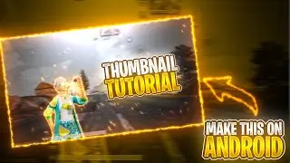 Pubg thumbnail Tutorial on Android | How to make PUBG/BGMI thumbnail on Android | Dark Carlo