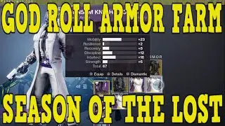 DESTINY 2 | BEST GOD ROLL ARMOR FARM IN THE GAME!!! HOW TO GET GOD ROLL ARMOR IN SEASON OF THE LOST!