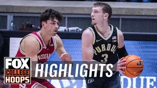 Indiana Hoosiers vs. No. 2 Purdue Boilermakers Highlights | CBB on FOX