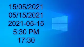 How to Customize the Date and Time Format on Windows 10