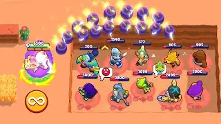 INFINITE SUPERS HYPERCHARGE vs ALL LEGENDARY BRAWLERS🔥 Brawl Stars 2024 Funny Moments, Fails ep.1398