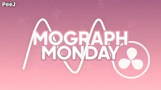 Mograph Monday | Line Wrap | DaVinci Resolve