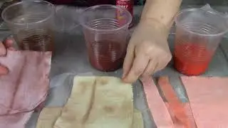 Окрашивание ткани для кукол и игрушек  Мои наработки  ХоббиМаркет