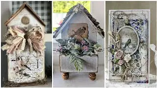 Thrifty Wall Hangings:Shabby Chic, Vintage, Rustic Home and Wall Hangings Thrifted Decor Idea