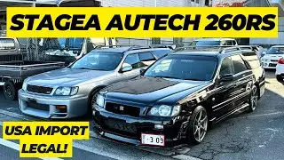 Best Station Wagons ever built headed to USA! Nissan Stagea Autech 260RS