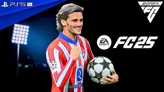 FC 25 - Atlético de Madrid vs. Bayer Leverkusen - UEFA Champions League 24/25 Match | PS5 Pro [4K60]