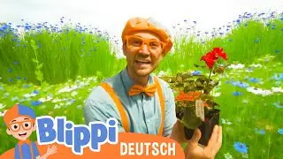 Blippi im Gewächshaus | Blippi Deutsch - | Abenteuer und Videos für Kinder