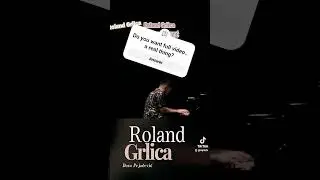 Roland Grlica Filming Concert