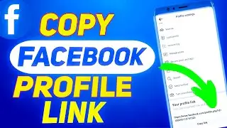 How To Copy Facebook Profile Link On Mobile ( 2024 ) | Facebook id Link Copy On Android & iPhone