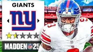 I FIXED the New York Giants in Madden 25