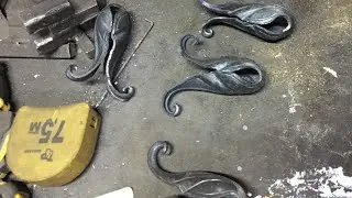 Ковка листа, КОРЗИНКА. процесс