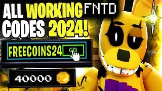 *NEW* ALL NEW WORKING CODES FOR FIVE NIGHTS TD IN AUGUST 2024! ROBLOX FIVE NIGHTS TD CODES