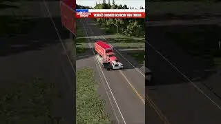 Realistic Crashes in News Style on Beamng Drive #04