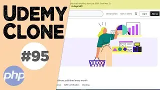 #95 Display slider images | Udemy clone from scratch in php | Quick programming tutorial