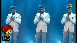 Pradeep Song Performance | Dhee Jodi | 15th May 2019    | ETV Telugu