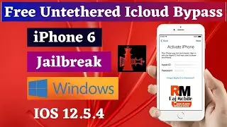 Windows | iPhone 6 IOS 12.5.4 Free Untethered Icloud Bypass