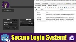 Creating a Login System In Godot 4.2! C#