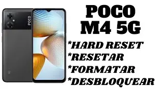 Dr.Celular - Poco M4 5G - Hard Reset - Resetar - Formatar - Desbloquear