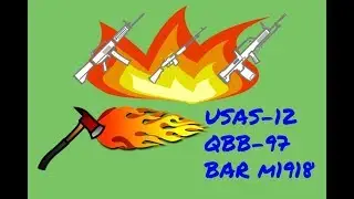 NEW FALL UPDATE: QBB-97 + USAS-12 + BAR M1918 + Fire Axe - Surviv.io