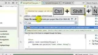 How to find a file in intellij IDEA