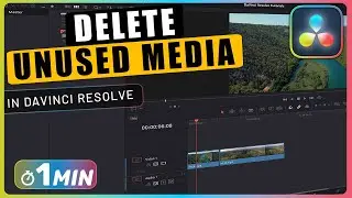 How to Easily DELETE UNUSED Media from Media Pool in Davinci Resolve