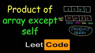 Product of array except self | Leetcode 