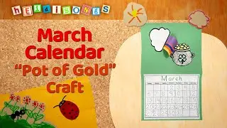 March Calendar - Crafts with Miss Kim