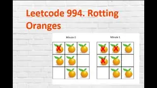 Leetcode 994. Rotting Oranges