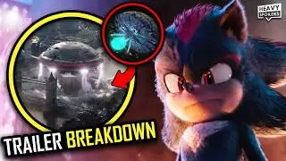 SONIC THE HEDGEHOG 3 Trailer Breakdown | Easter Eggs, Things You Missed And Hidden Details