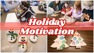 HOLIDAY HOMEMAKING MOTIVATION | CLEANING, BAKING, WRAPPING, TIPS + MORE!