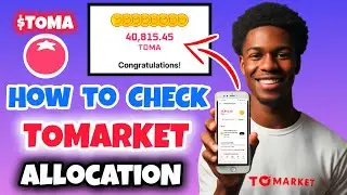 How to Check Your $TOMA Token Airdrop Allocation | How to Check Your Tomarket Allocation