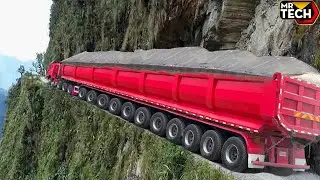 Extreme Dangerous Transport Skill Operations Oversize Truck, World Biggest Heavy Equipment Machines