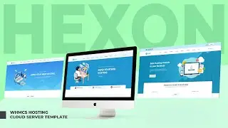 Best WordPress template for the WHMCS Hosting (HEXON-WHMCS)