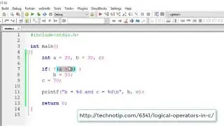 C Programming Interview / Viva Q&A: 4 (Logical NOT Operator)