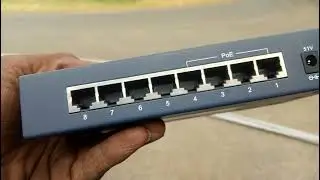 Hikvision Ethernet Switch with PoE ports - Apex Security Hub