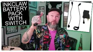 Inkclaw C-Charged 2.5 Tattoo Battery Pack with Switch Button - review + shoutout