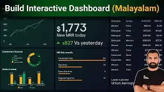 Build Interactive Dashboard in 10 Min || Excel Malayalam