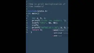 #1 C programming Exercise || C language tutorial👨‍🏫📓#shorts #coding