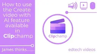 How to use the Create video with AI feature available in Clipchamp